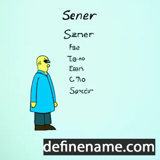 Sencer cartoon