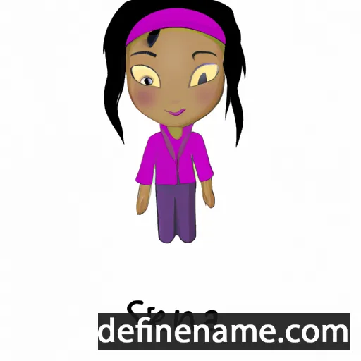 cartoon of the name Seneka