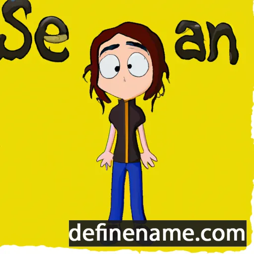 cartoon of the name Senna