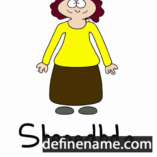 cartoon of the name Sennehilda