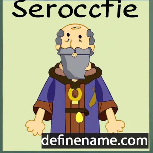 cartoon of the name Senocrate