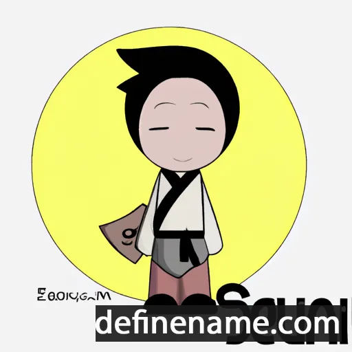 cartoon of the name Sensui