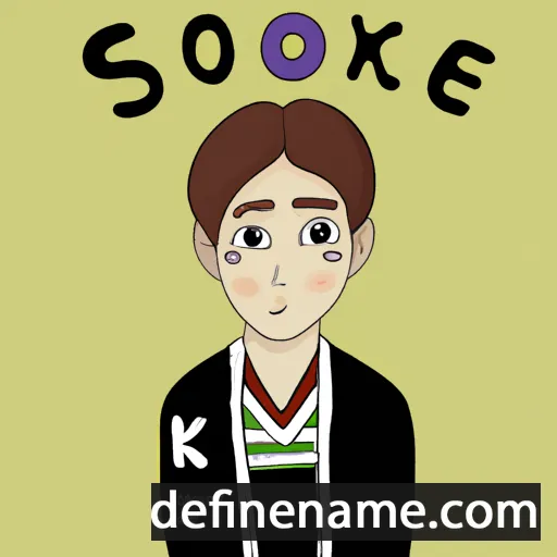 Seok-young cartoon