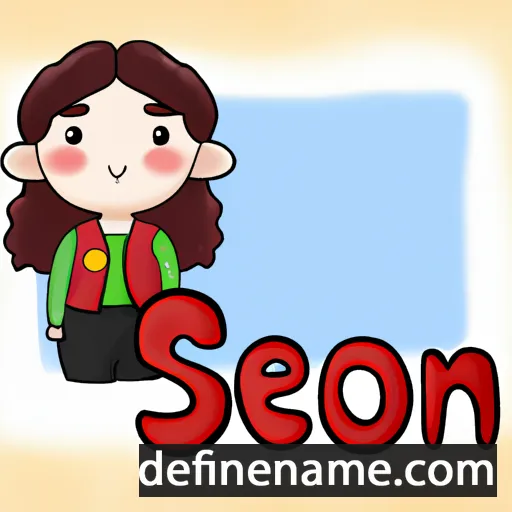 Seon-a cartoon