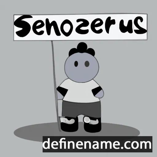 cartoon of the name Seouerianos