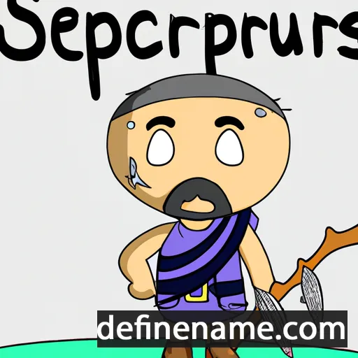 Sepharinus cartoon