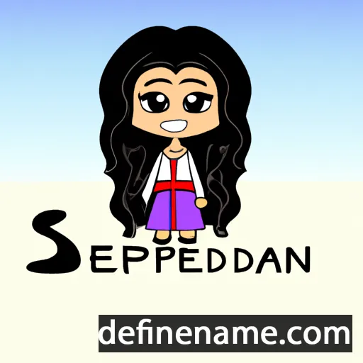 Sepideh cartoon