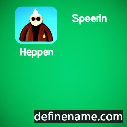 cartoon of the name Seraphin