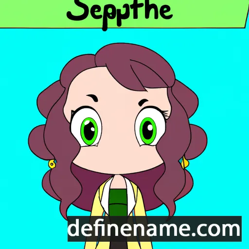 cartoon of the name Seraphine