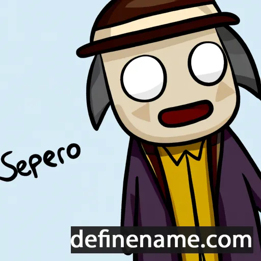 Serapio cartoon