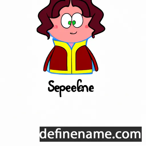 cartoon of the name Serapione