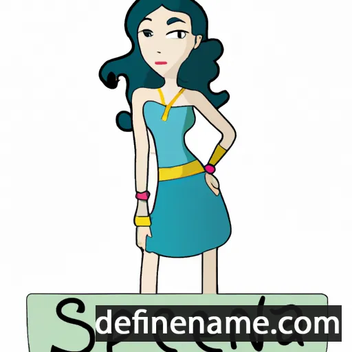 Sereina cartoon