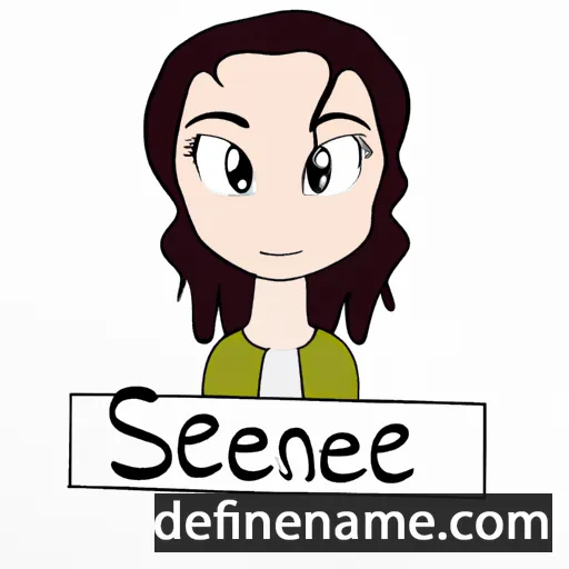 Serenne cartoon