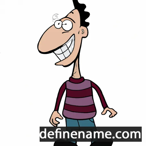 cartoon of the name Sergeo