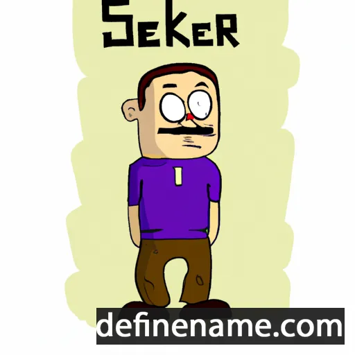 cartoon of the name Serkar