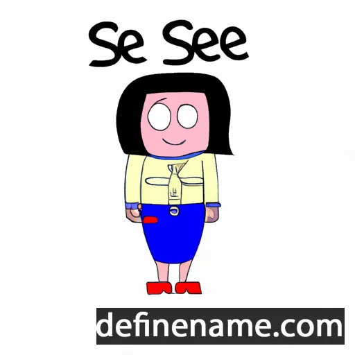 cartoon of the name Sese