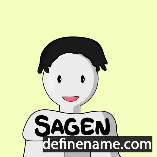 cartoon of the name Sesehang