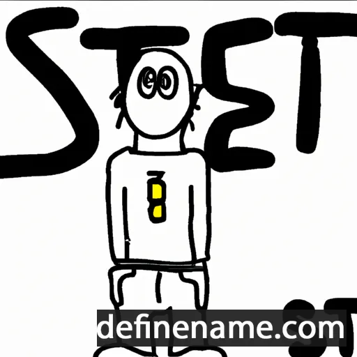 cartoon of the name Sest