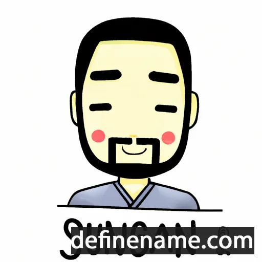 cartoon of the name Seung-man