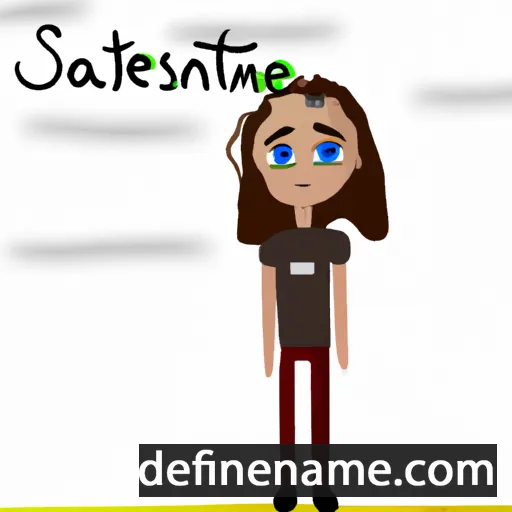 cartoon of the name Sevastiane