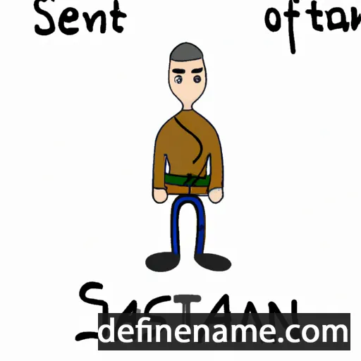 cartoon of the name Sevastjan