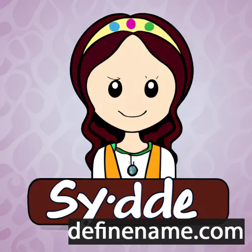 cartoon of the name Sevdiye