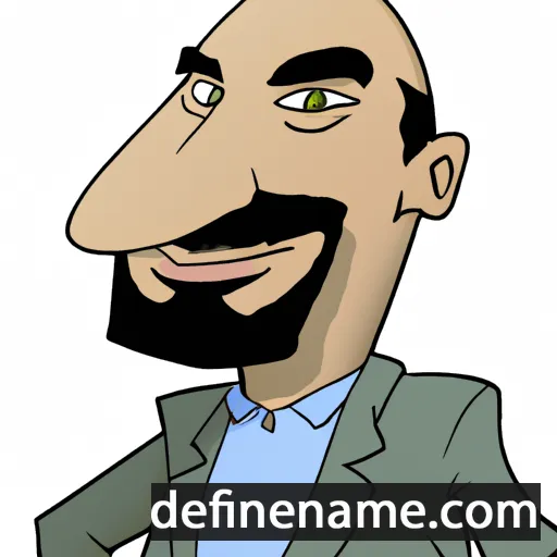 cartoon of the name Severinos