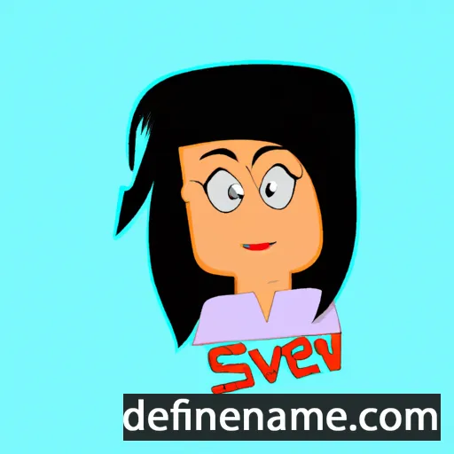 Sevi cartoon