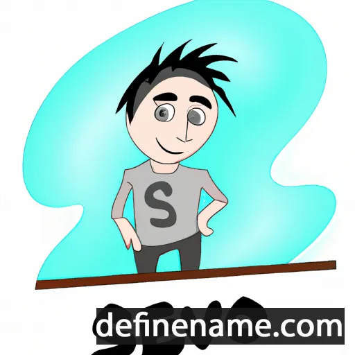 cartoon of the name Seviko