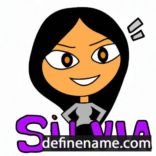 cartoon of the name Sevila