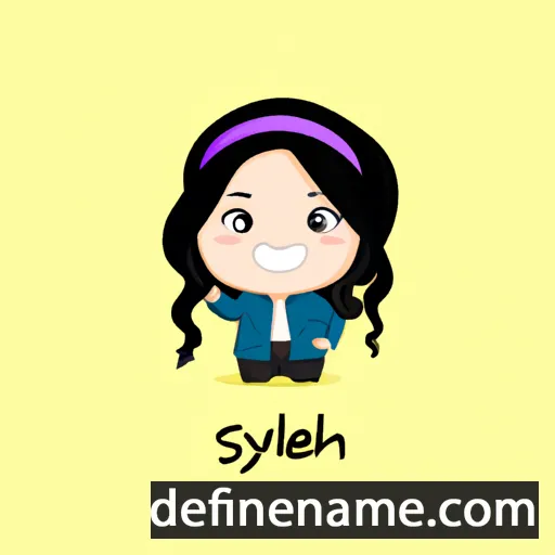 cartoon of the name Seylah