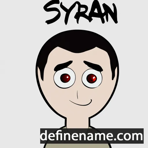 cartoon of the name Seyran