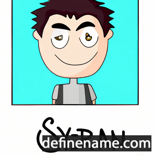 cartoon of the name Seyran