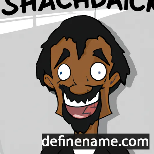 Shadrack cartoon