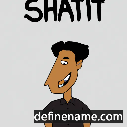 cartoon of the name Shait