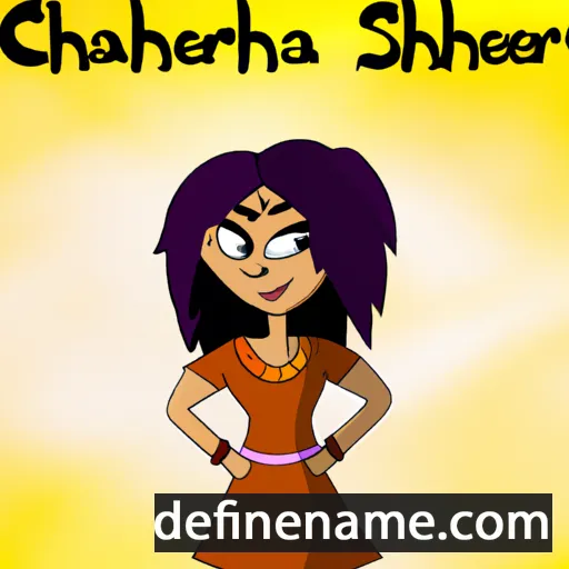 cartoon of the name Shakeera