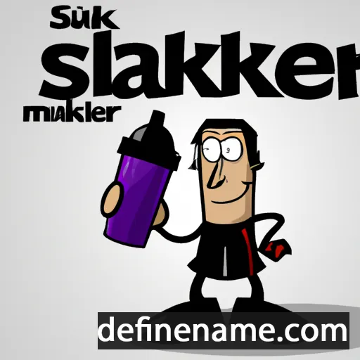 cartoon of the name Shaker