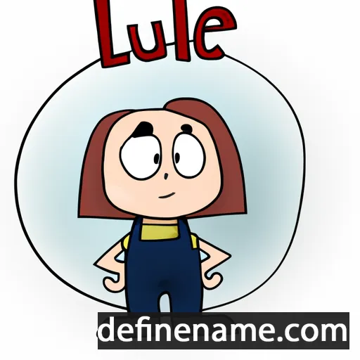 cartoon of the name Lule