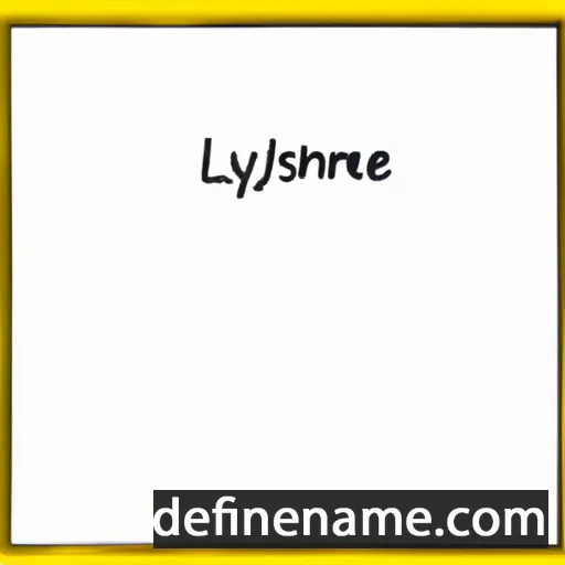 Lysanne cartoon