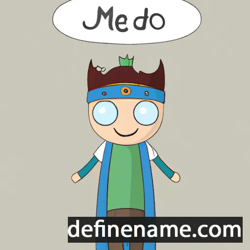 cartoon of the name Máedóc