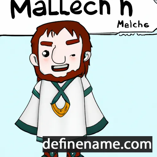 cartoon of the name Máel Sechlainn