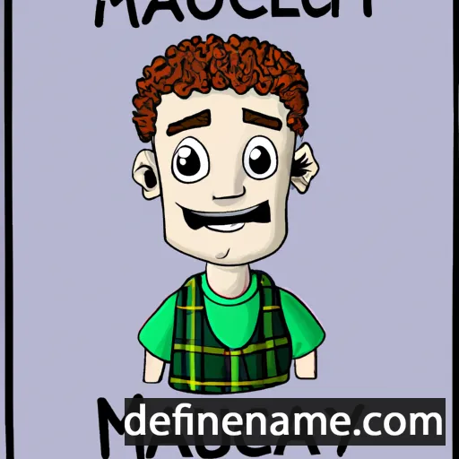 cartoon of the name Macaulay