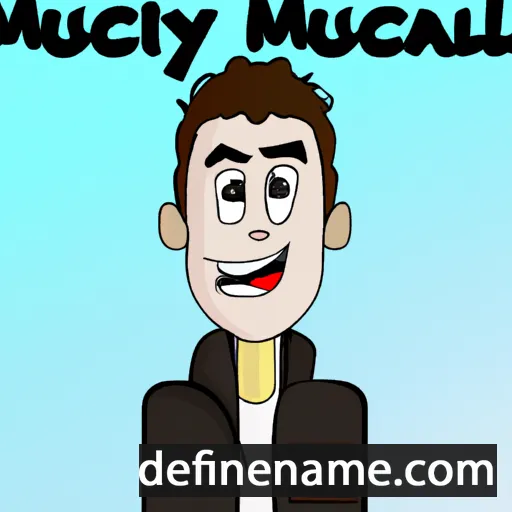 cartoon of the name Macauley