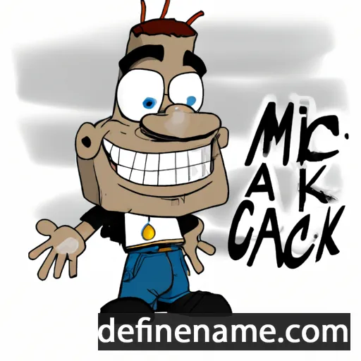 cartoon of the name Mack