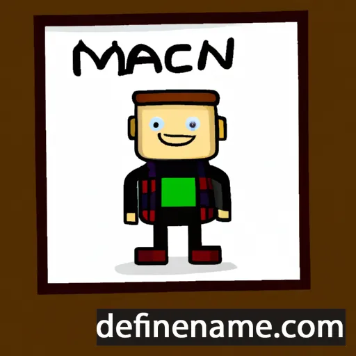 Macsen cartoon