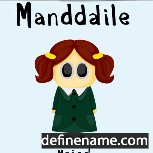 cartoon of the name Madoline