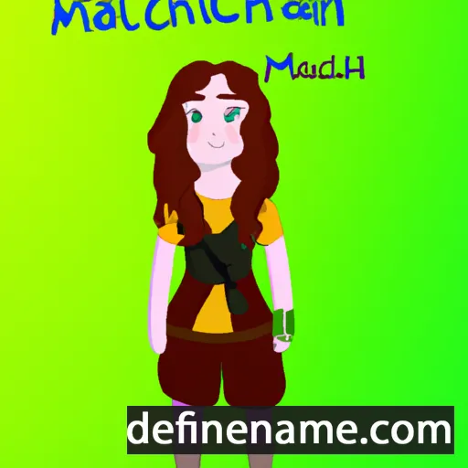 cartoon of the name Maeleachlainn