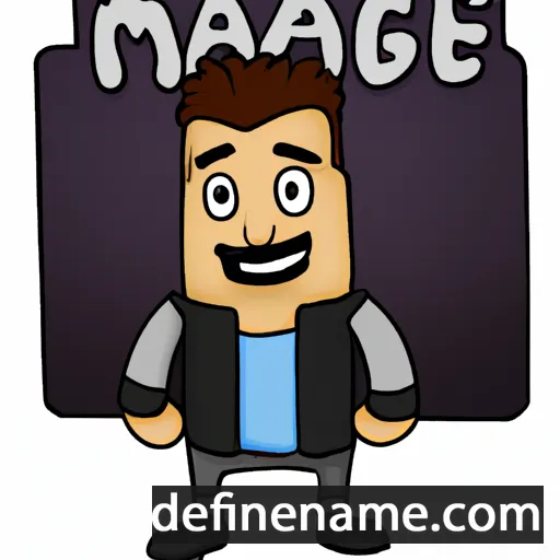 Magne cartoon