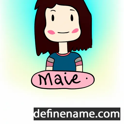 Maie cartoon