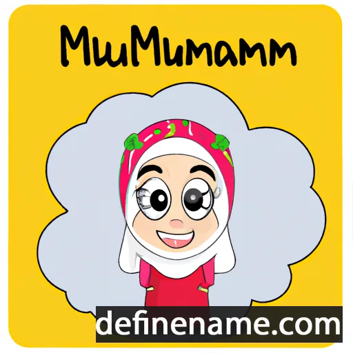 Maimunah cartoon